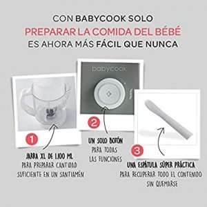 Características robot de cocina para bebé BÉABA Babycook Solo